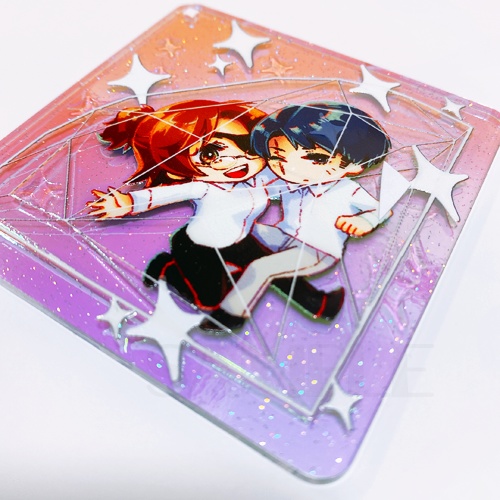 ダイヤモンドリヴァハンアクリルキーホルダー