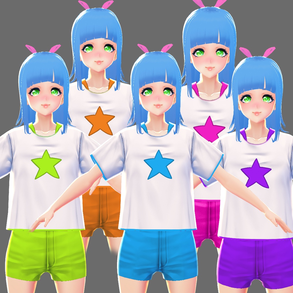 【VRoid texture】 Star