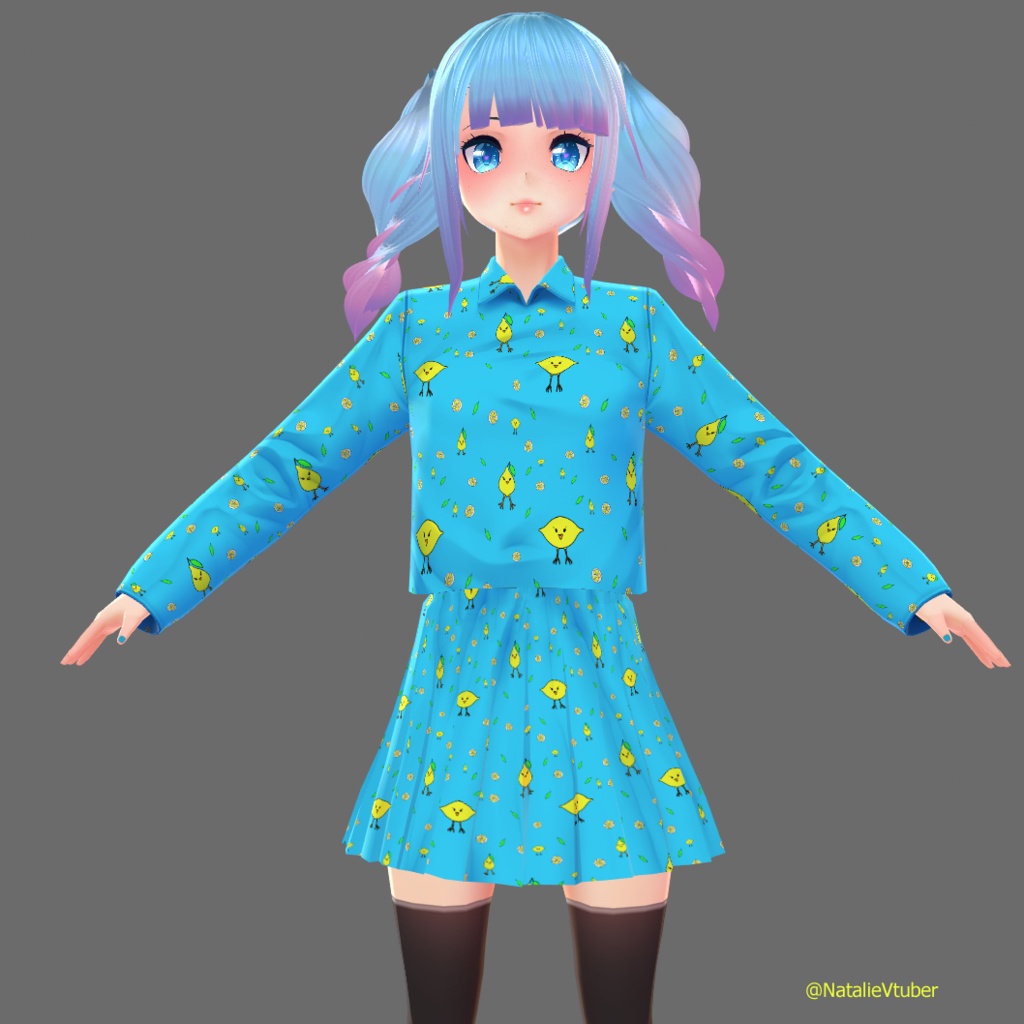 【VRoid texture】 Lemon Chicken