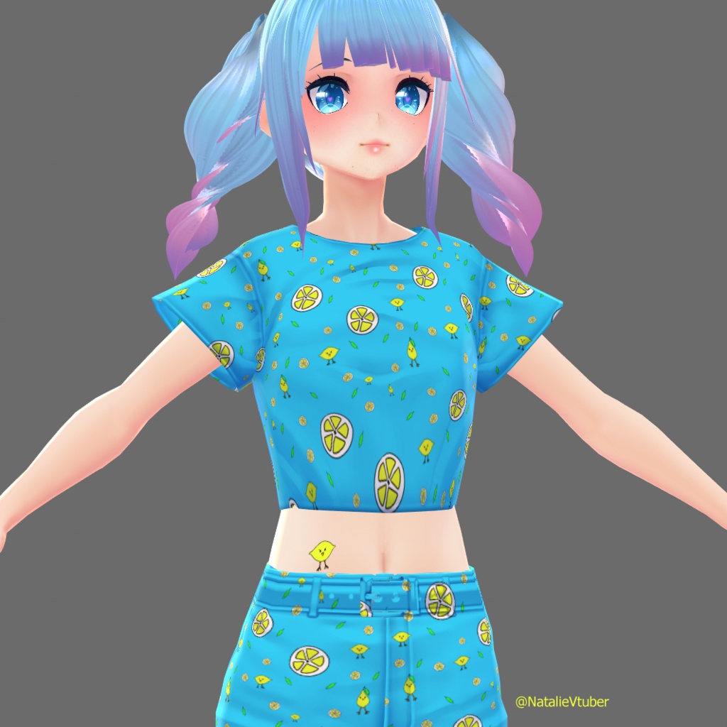 【VRoid texture】 Lemon Chicken