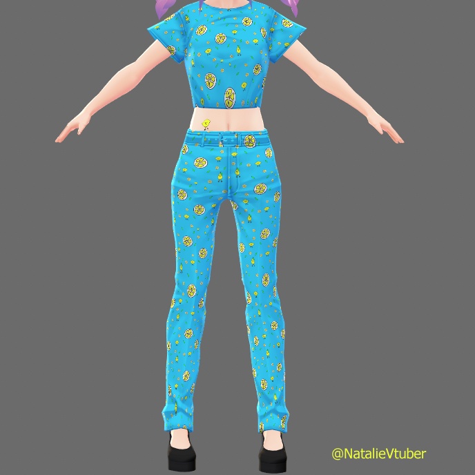 【VRoid texture】 Lemon Chicken