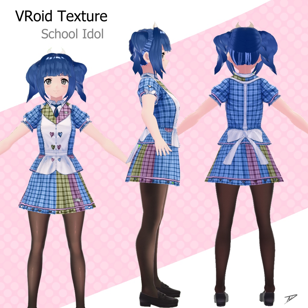 【VRoid texture】 idol uniform