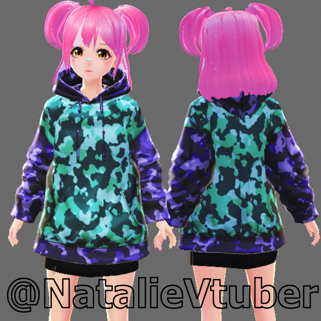 【VRoid texture】 Army Jumper Type 2