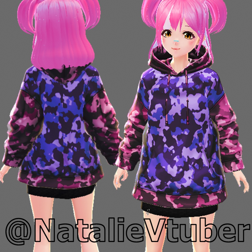 【VRoid texture】 Army Jumper Type 3