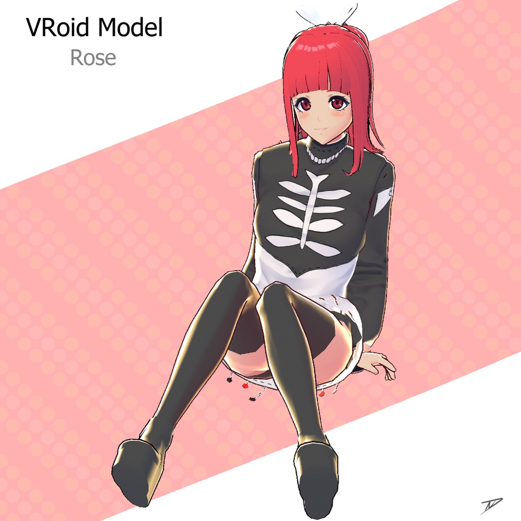 【VRoid Model】Rose VTuber