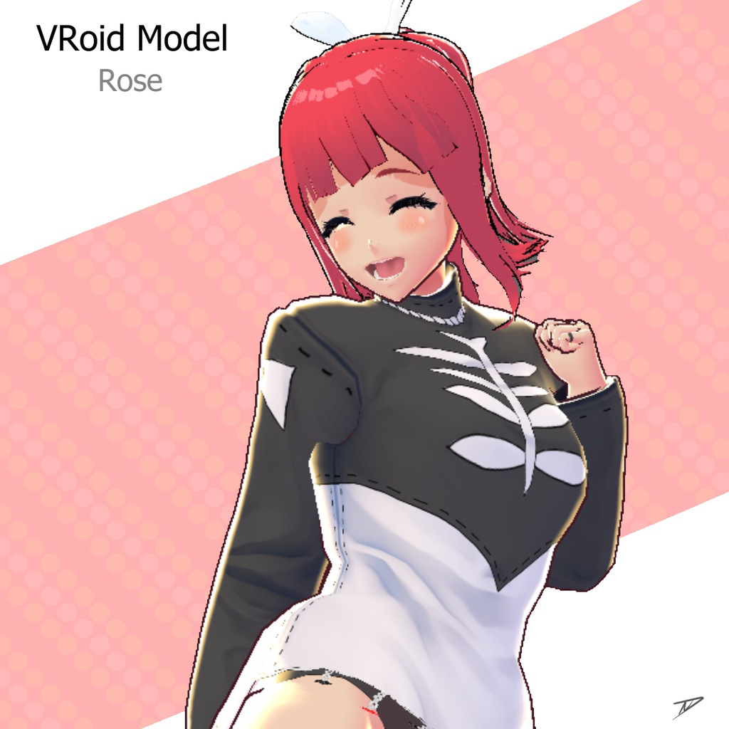 【VRoid Model】Rose VTuber