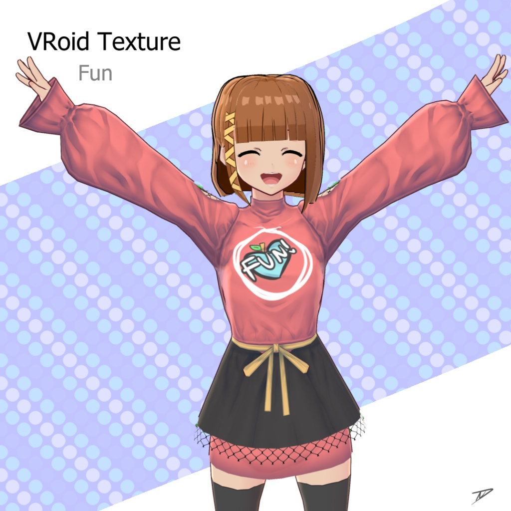 【VRoid texture】Fun