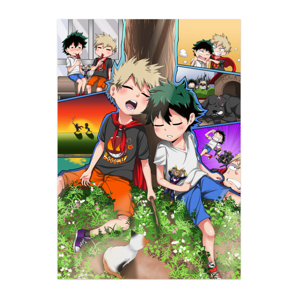 Izuku and Katsuki Poster