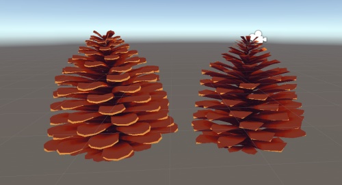 ３dモデル 無料 松ぼっくり Conifer Cone あすかパンのショップ Booth