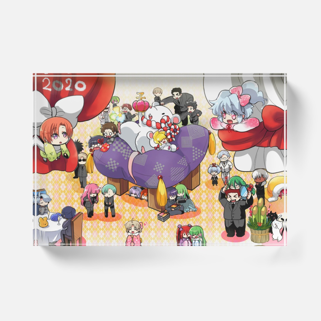 アクリルブロック 子