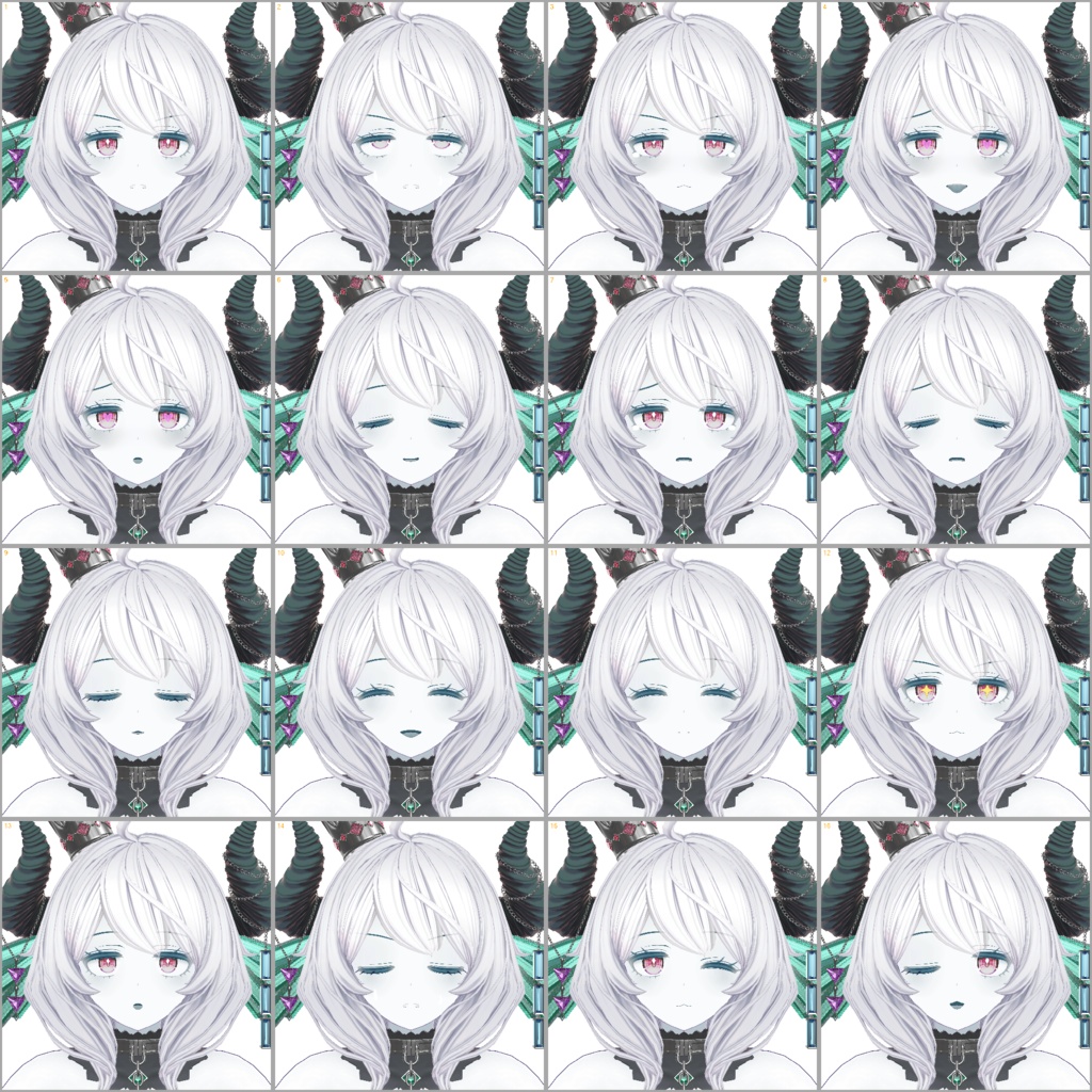 オリジナル3Dモデル 「ベリル」