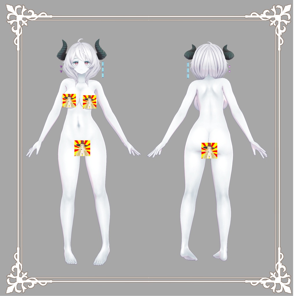 オリジナル3Dモデル 「ベリル」