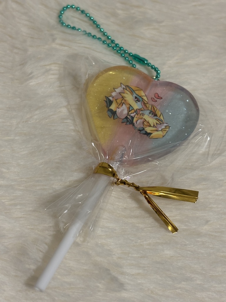 ペロキャンキーホルダー【ジンオウガ】