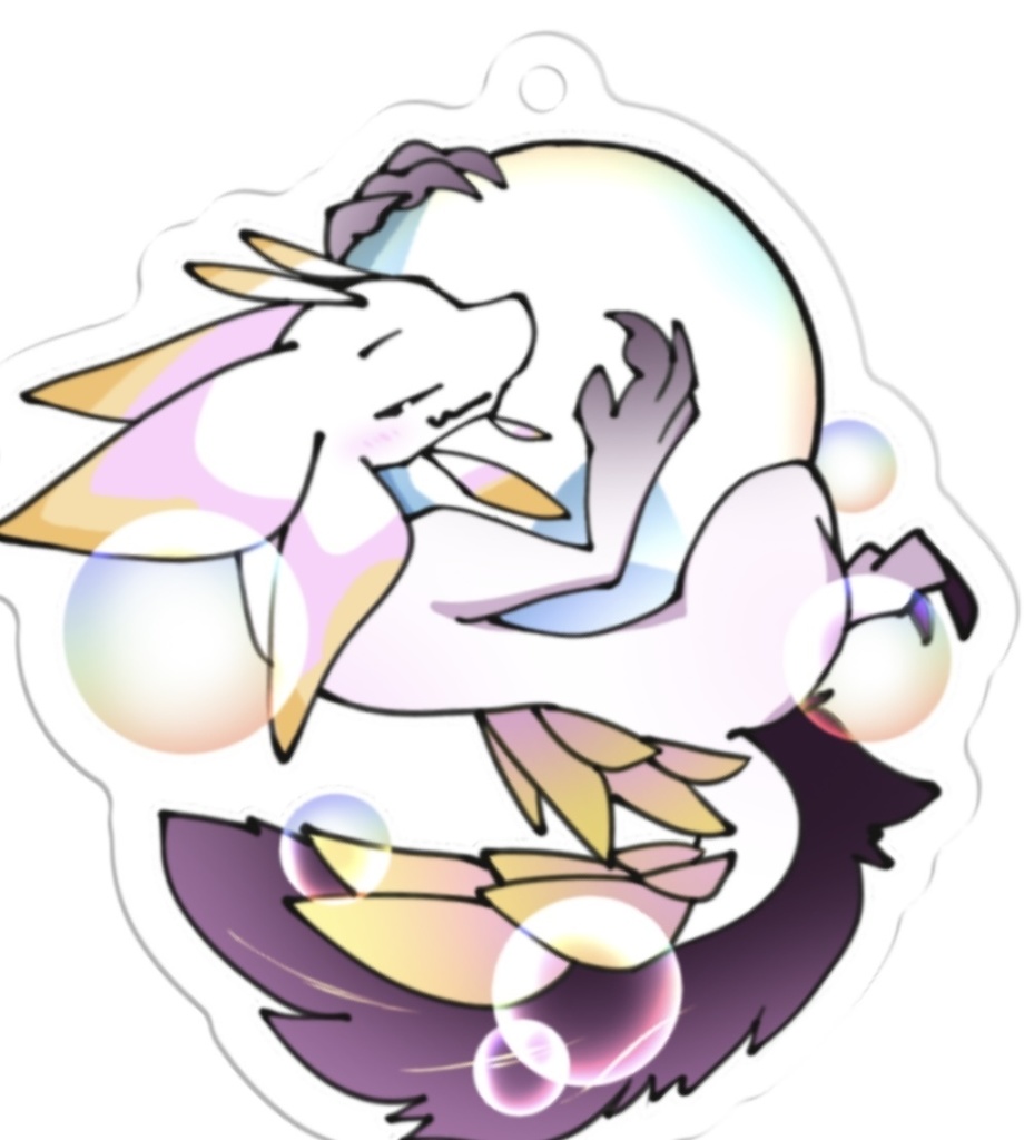 タマミツネキーホルダー