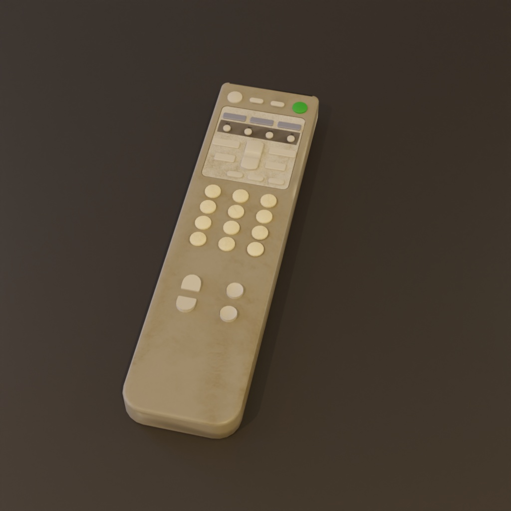 古いリモコン　Blender用