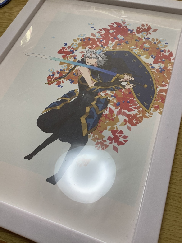 『美、悲壮』複製画