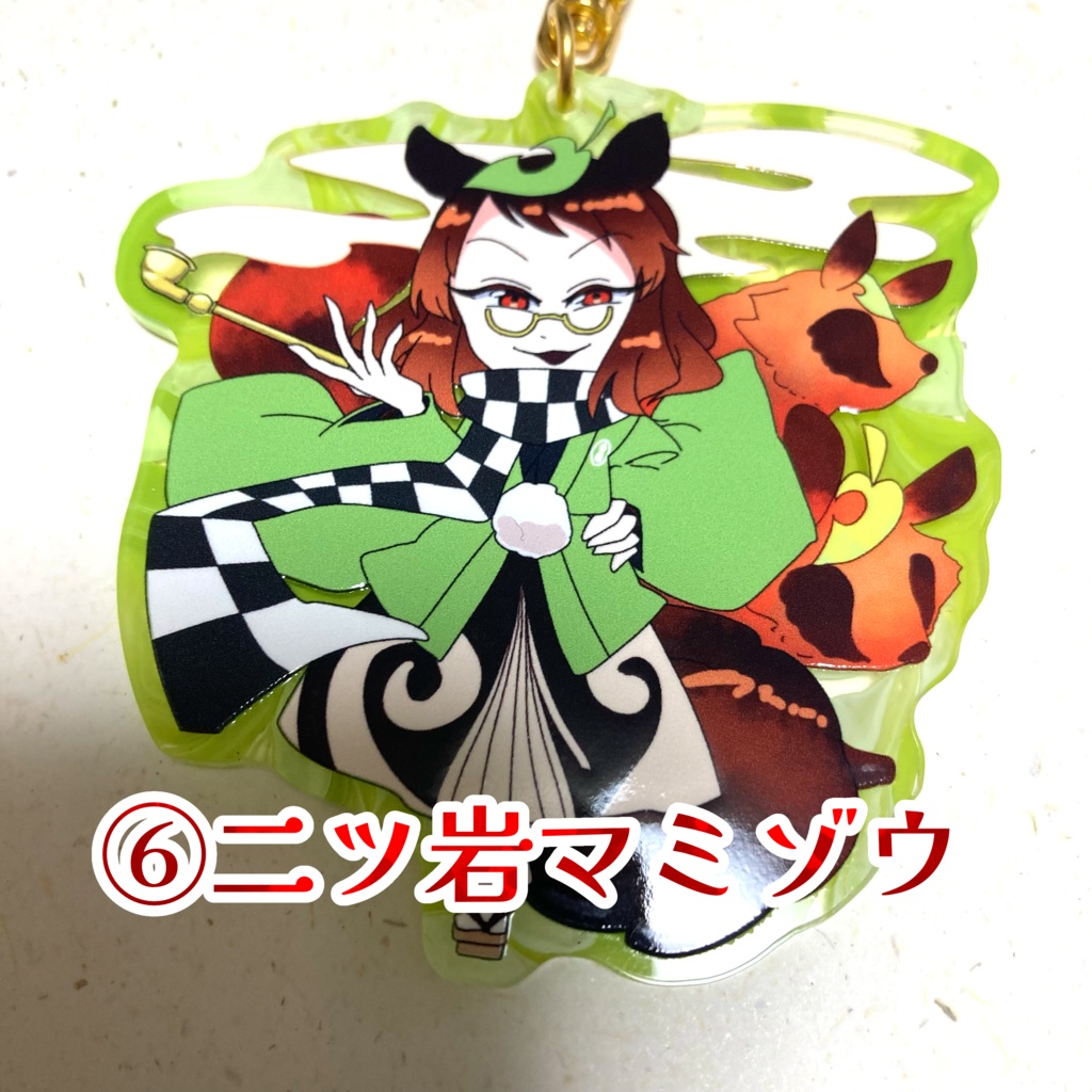 【二次創作】東方鈴奈庵特殊アクリルキーホルダー
