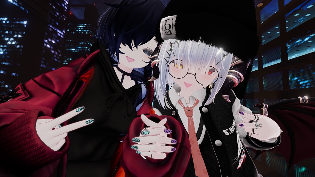 〈rurune/ルルネ対応〉 CN__ネイルテクスチャ cyber nail