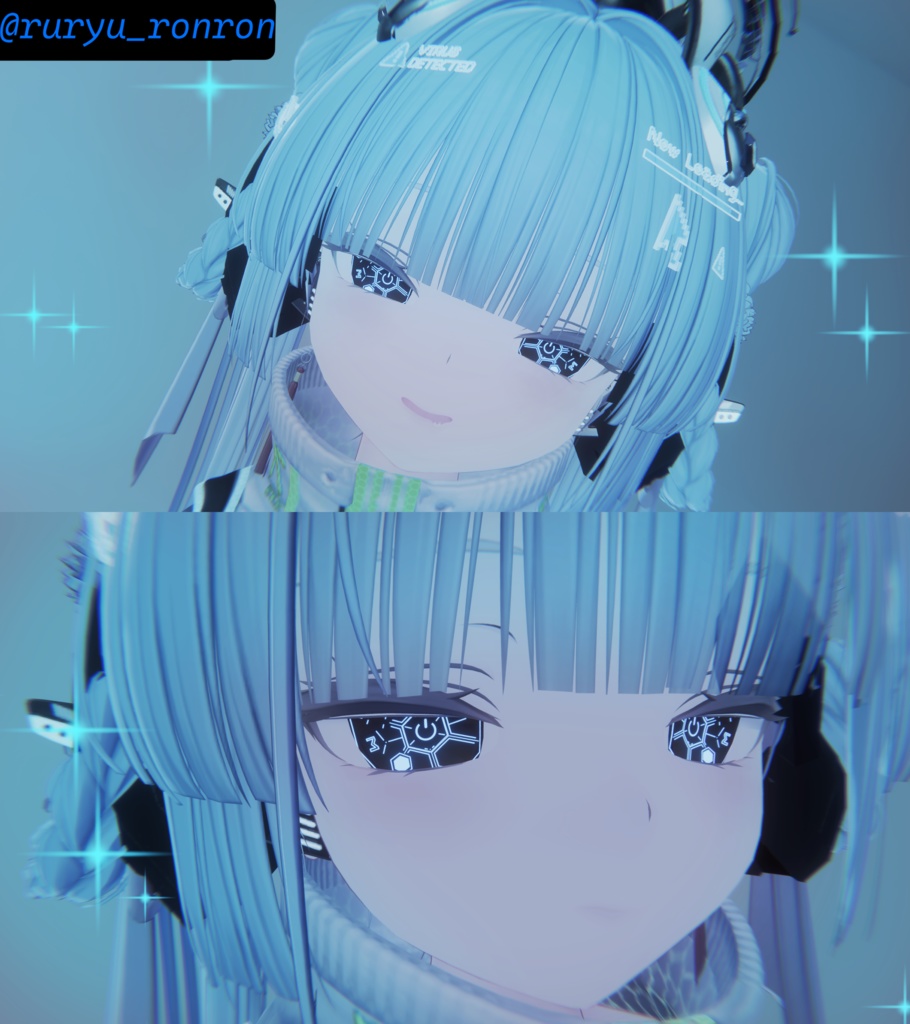 〈rurune/ルルネ対応〉P+R  Plug eye & Reboot eye