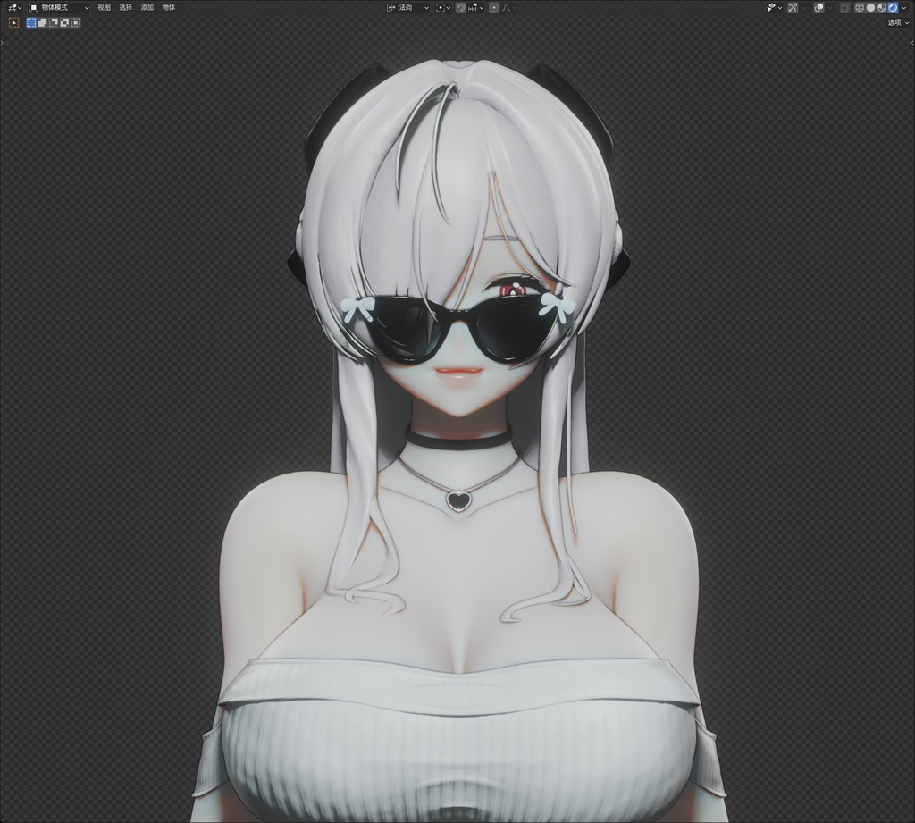 【ニケ】 シンデレラ の 3D モデル MMD版とRigify版が含まれます