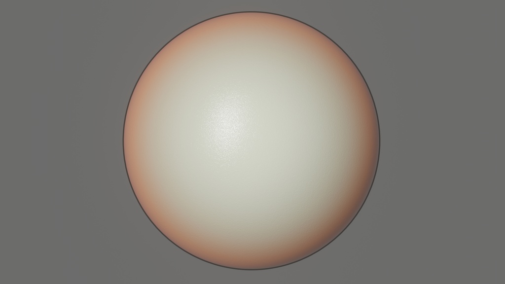 私がよく使うセルルックの肌の材質です (Blender EEVEE Material)