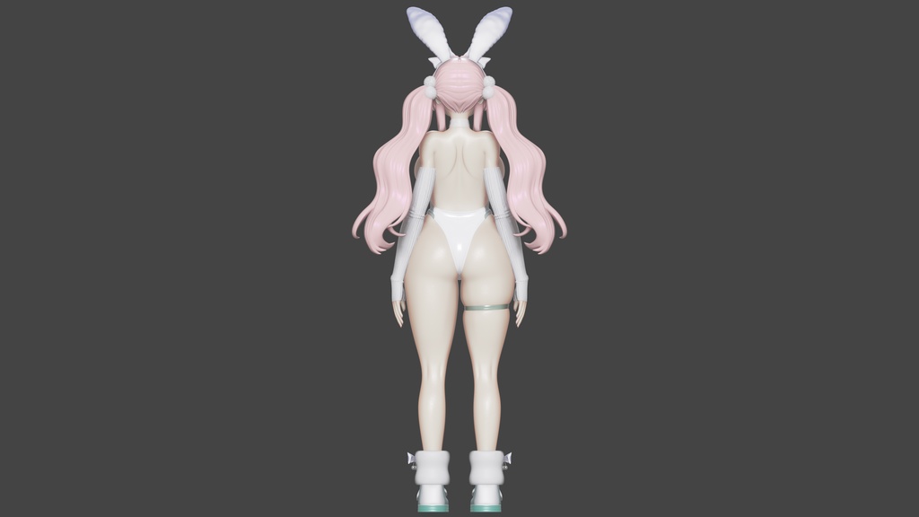 【BrownDust2】 テル Tyr の3Dモデル MMD版とRigify版が含まれます