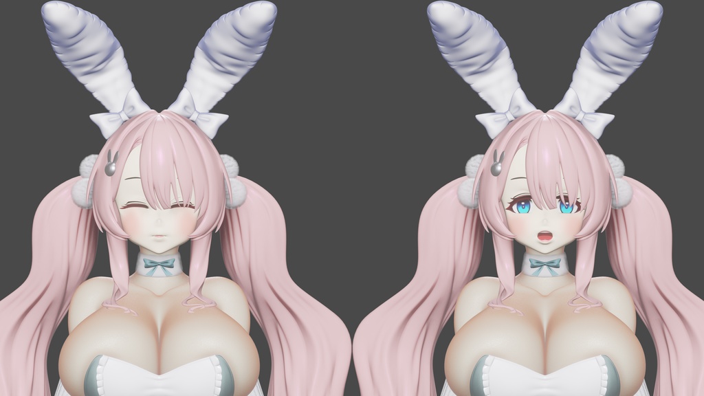 【BrownDust2】 テル Tyr の3Dモデル MMD版とRigify版が含まれます