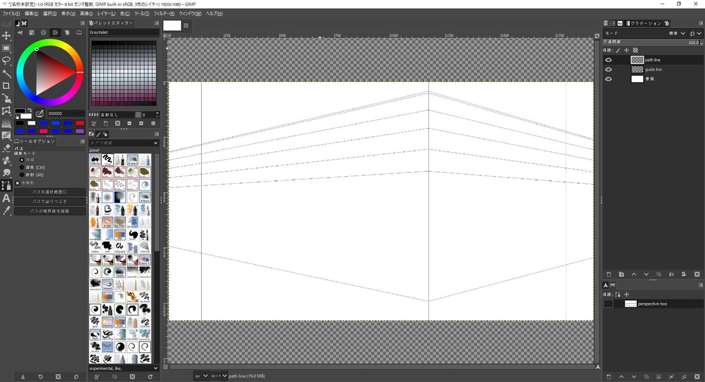 【無料】StrokePlugins 【GIMP 2.10用プラグイン】