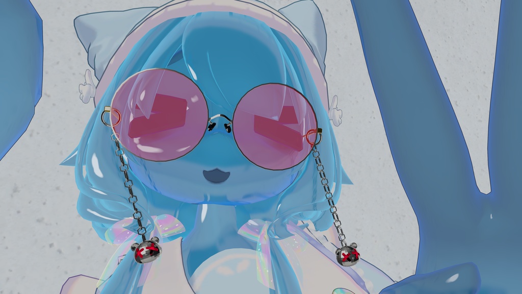 チェーンサングラス