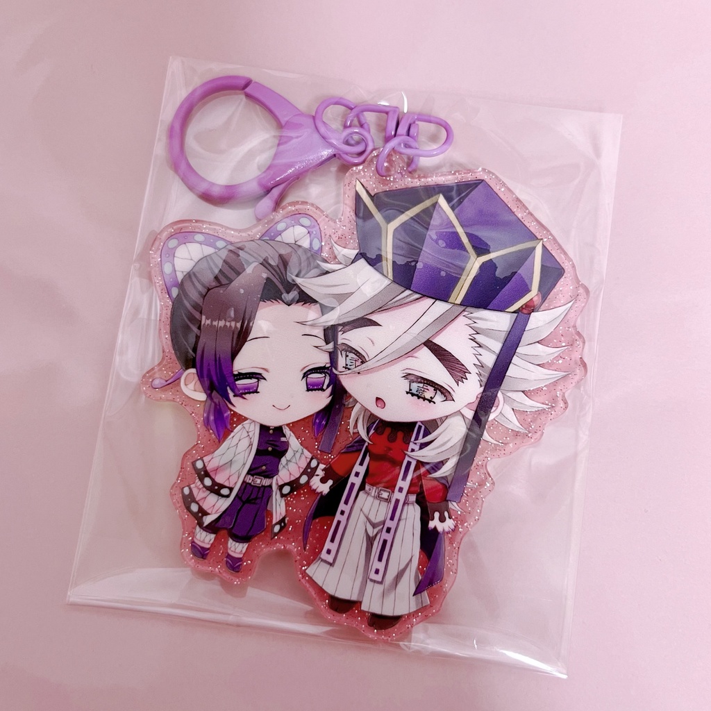 キラキラしの童アクリルキーホルダー