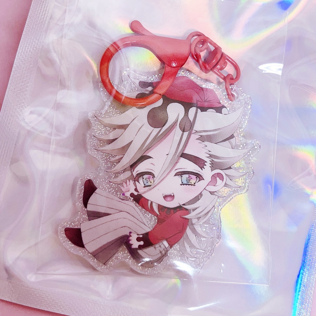 ど～まくんキラキラアクリルキーホルダー