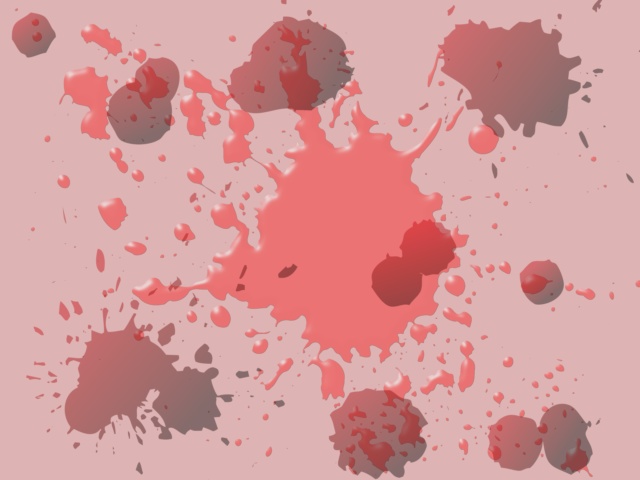 【apng】動くダメージエフェクト(血しぶき)+敵っぽい立ち絵8種のおまけつき