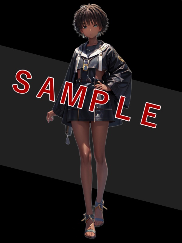 動くデジタル数字アニメーションPNG+おまけGIF2種+おまけ立ち絵12種