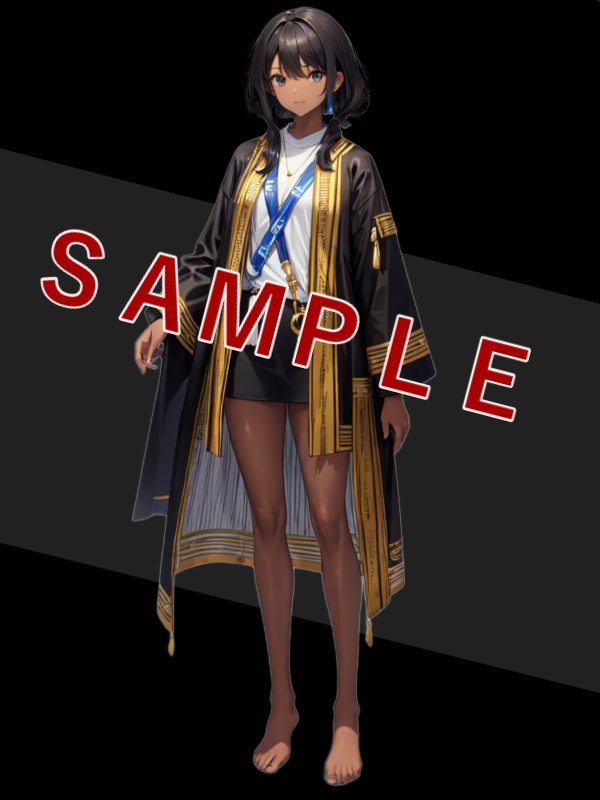 動くデジタル数字アニメーションPNG+おまけGIF2種+おまけ立ち絵12種