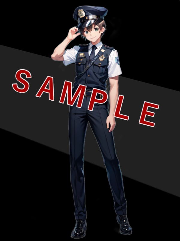 動くデジタル数字アニメーションPNG+おまけGIF2種+おまけ立ち絵12種