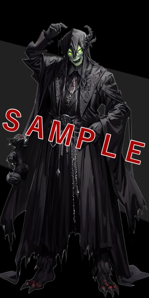 【無料素材】動くデジタル文字APNG+光るボタンGIF+おまけ立ち絵12種