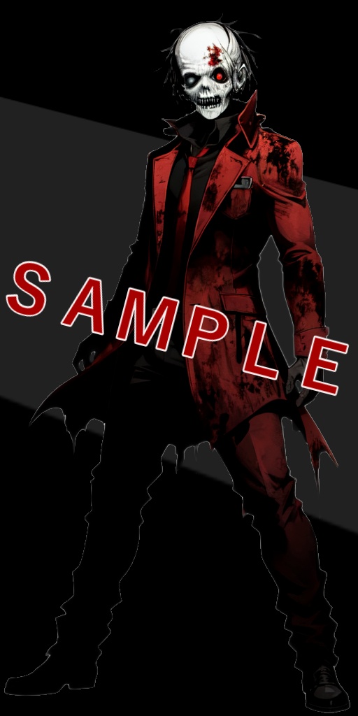 【無料素材】動くデジタル文字APNG+光るボタンGIF+おまけ立ち絵12種