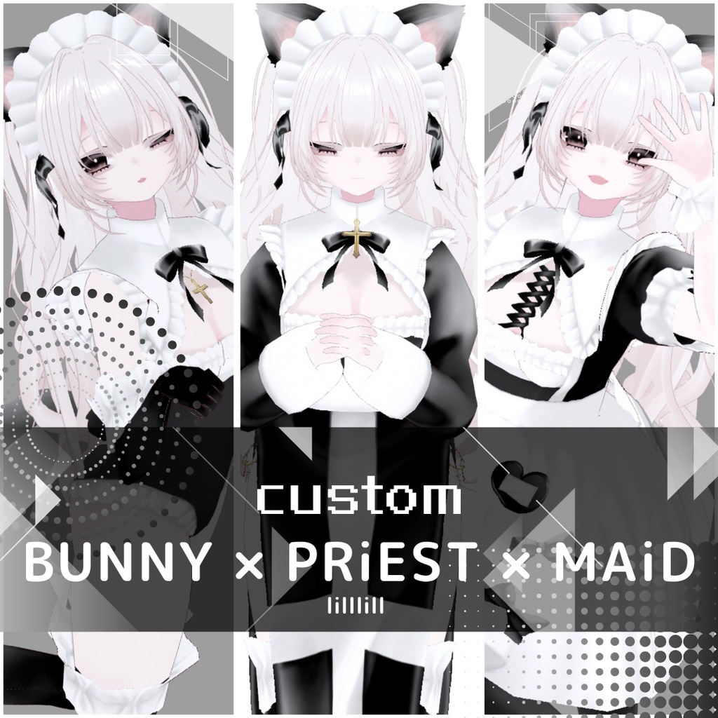 【lilllill02】customBUNNY×PRiEST×MAiD