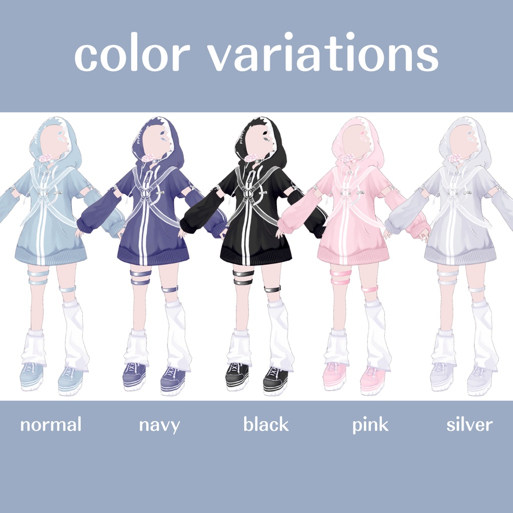 【VRoid】SAMEparker set