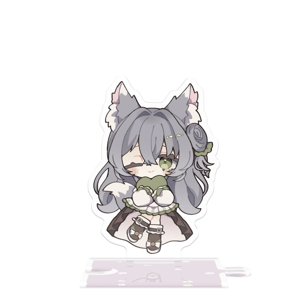 🐺ミニれびちゃん🧩つながるアクスタ