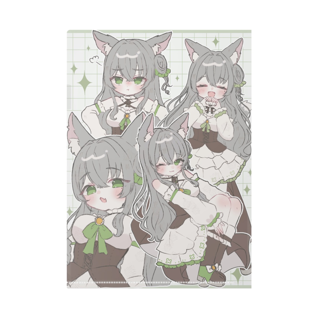 🍰クリアファイル3種