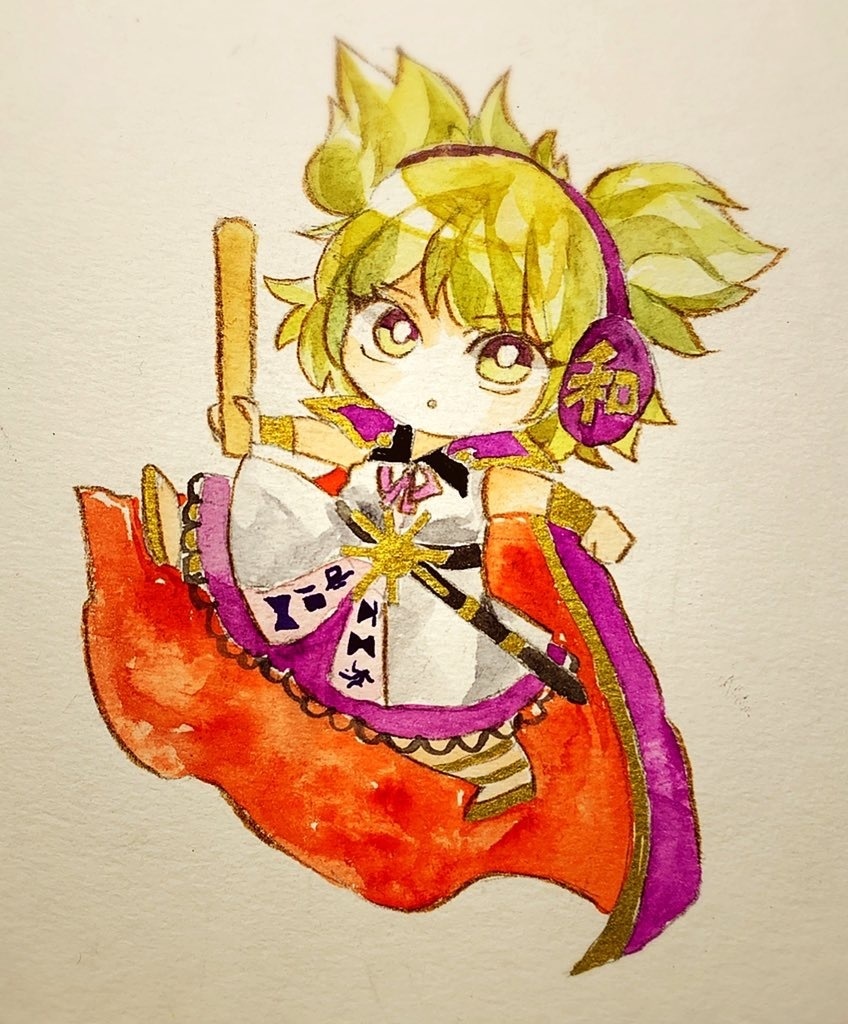 豊聡耳神子 東方project 手描きイラスト