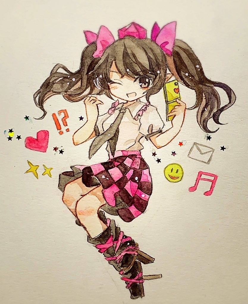 東方Project 姫海棠はたて 水彩原画