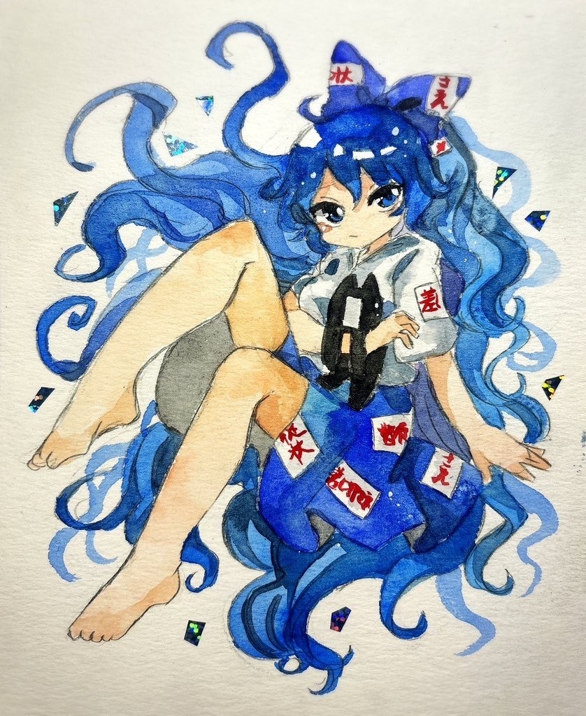東方Project 依神紫苑 水彩画
