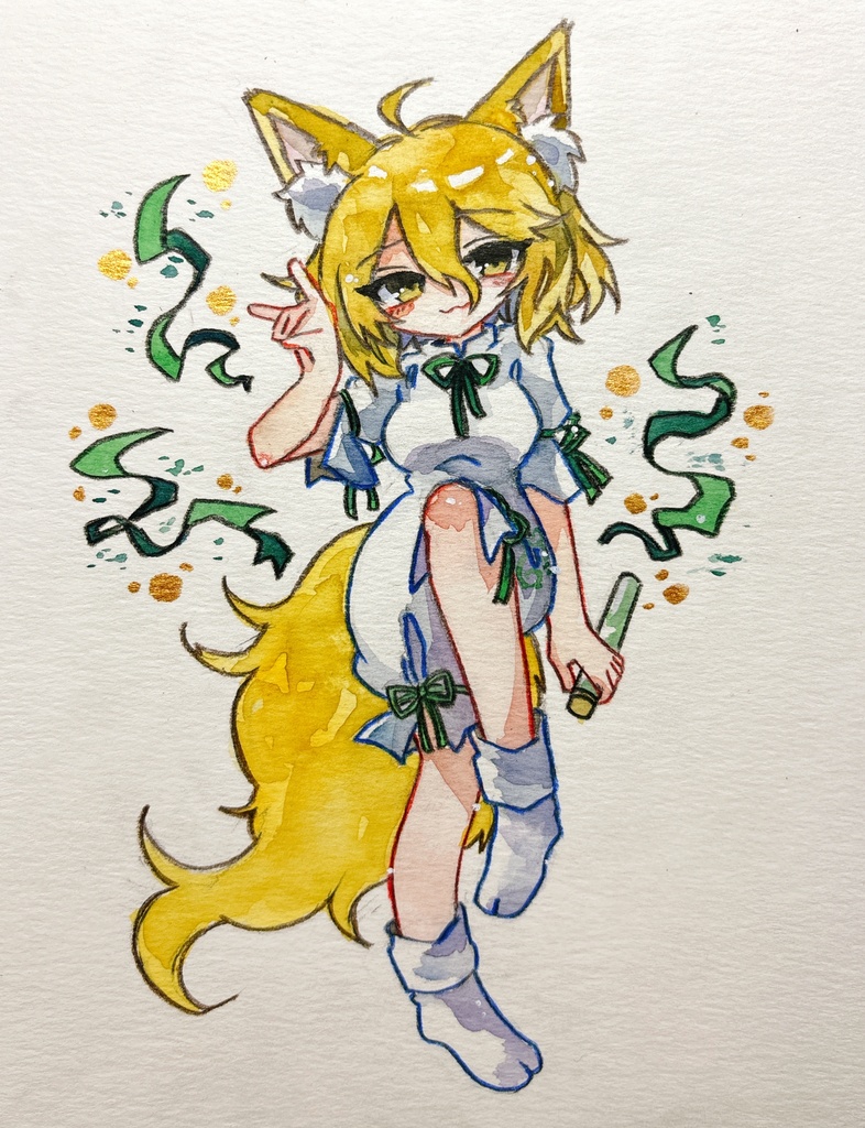 東方Project 菅牧典 手描きイラスト