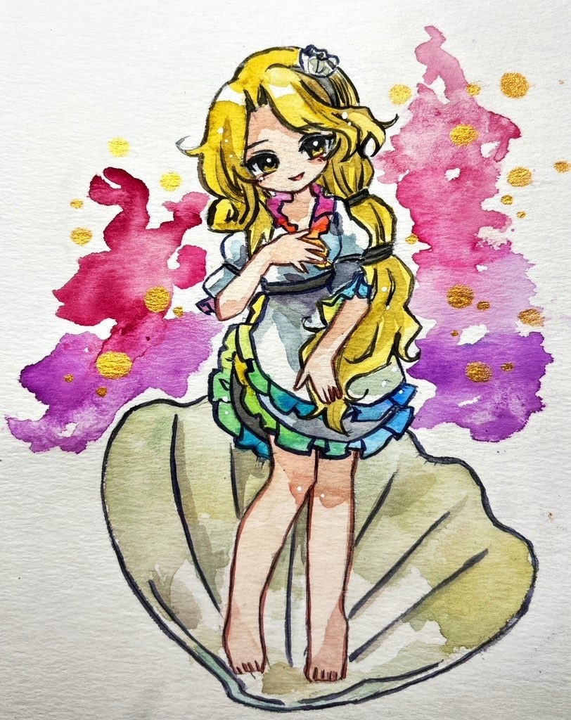 東方Project 渡里ニナ 手描きイラスト