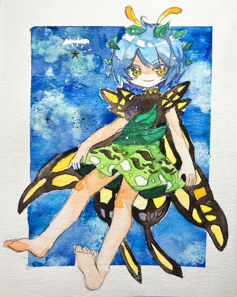 東方Project エタニティラルバ 手描きイラスト