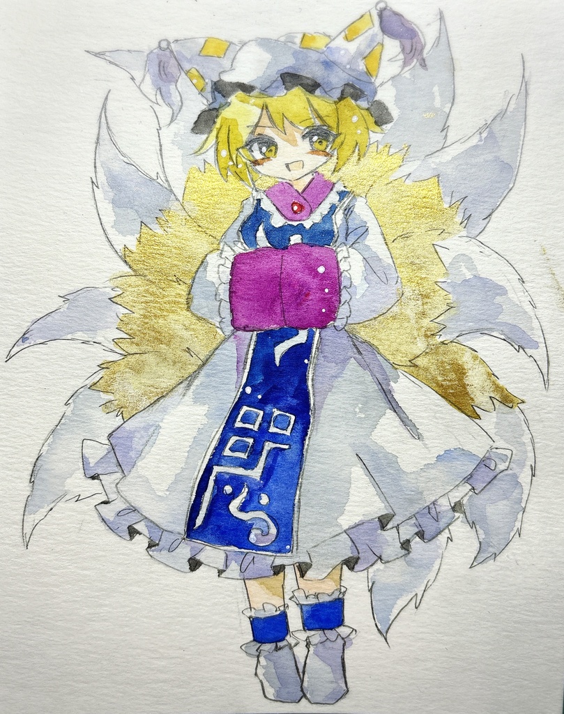 東方Project 八雲藍 手描きイラスト②