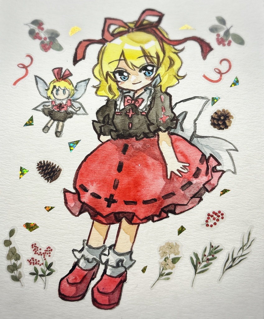 東方Project メディスン・メランコリー 手描きイラスト