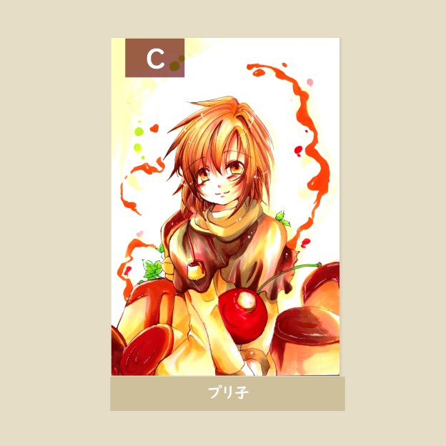 ポストカード-妖精4種